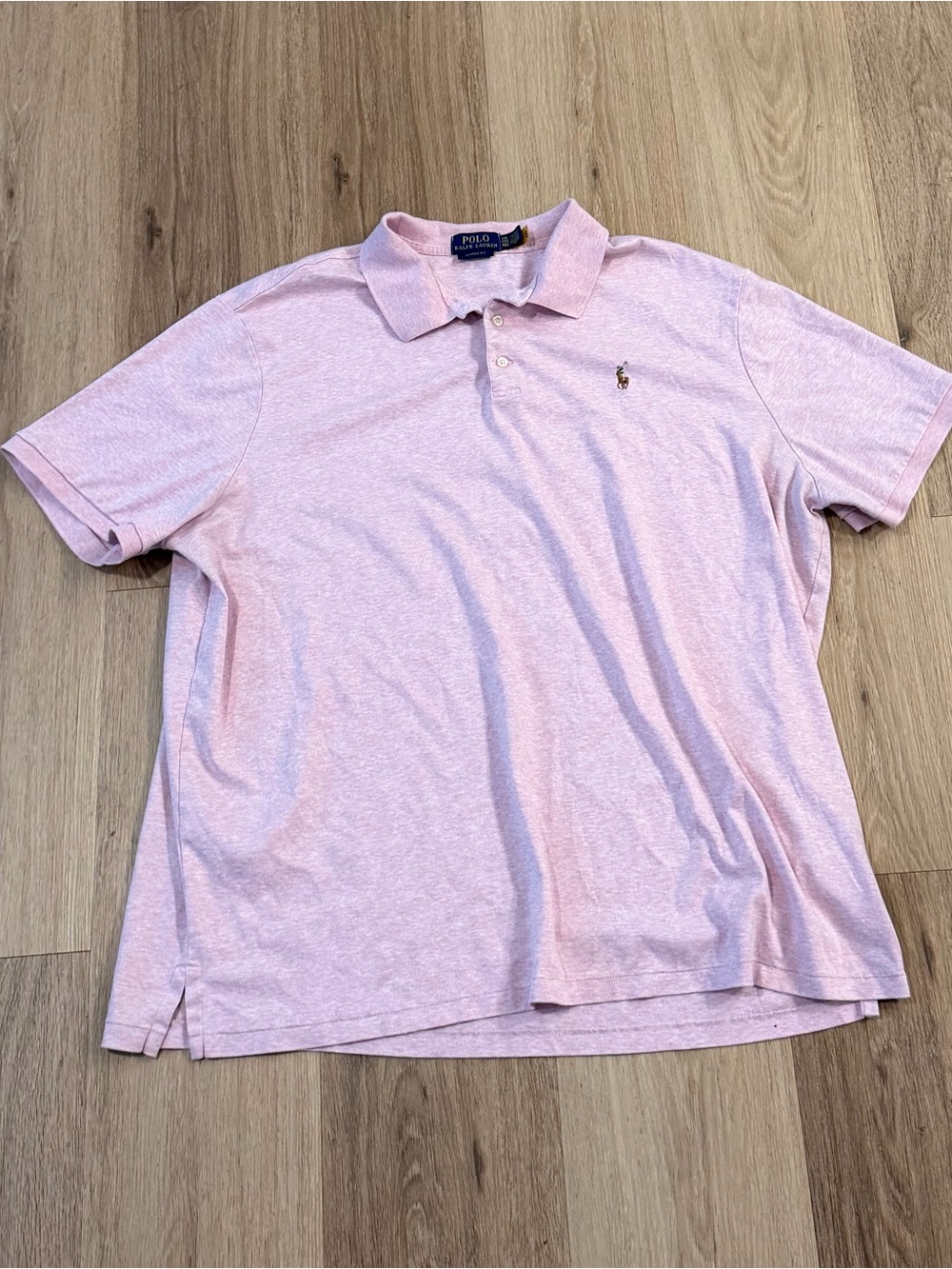 Polo Ralph Lauren Classic Fit Men’s Pink Flesh Pony Polo size XXL